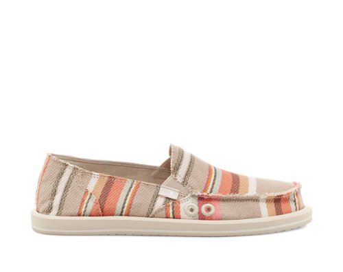 Chaussures Sanuk Donna Blanket Slip-on Femme - Multicolore ECVWGY179